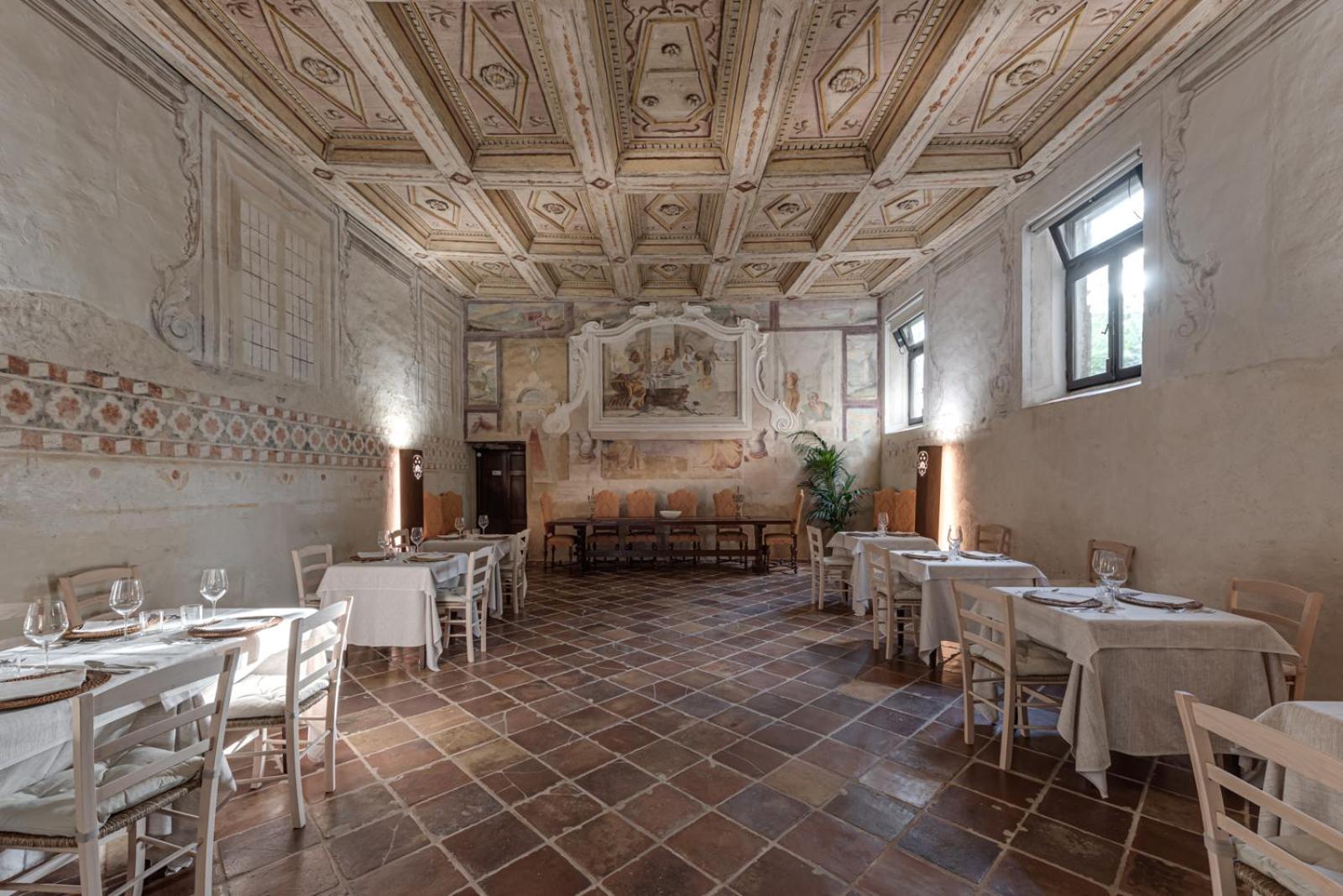 Convento San Bartolomeo Hotel Abbadia San Salvator Buitenkant foto